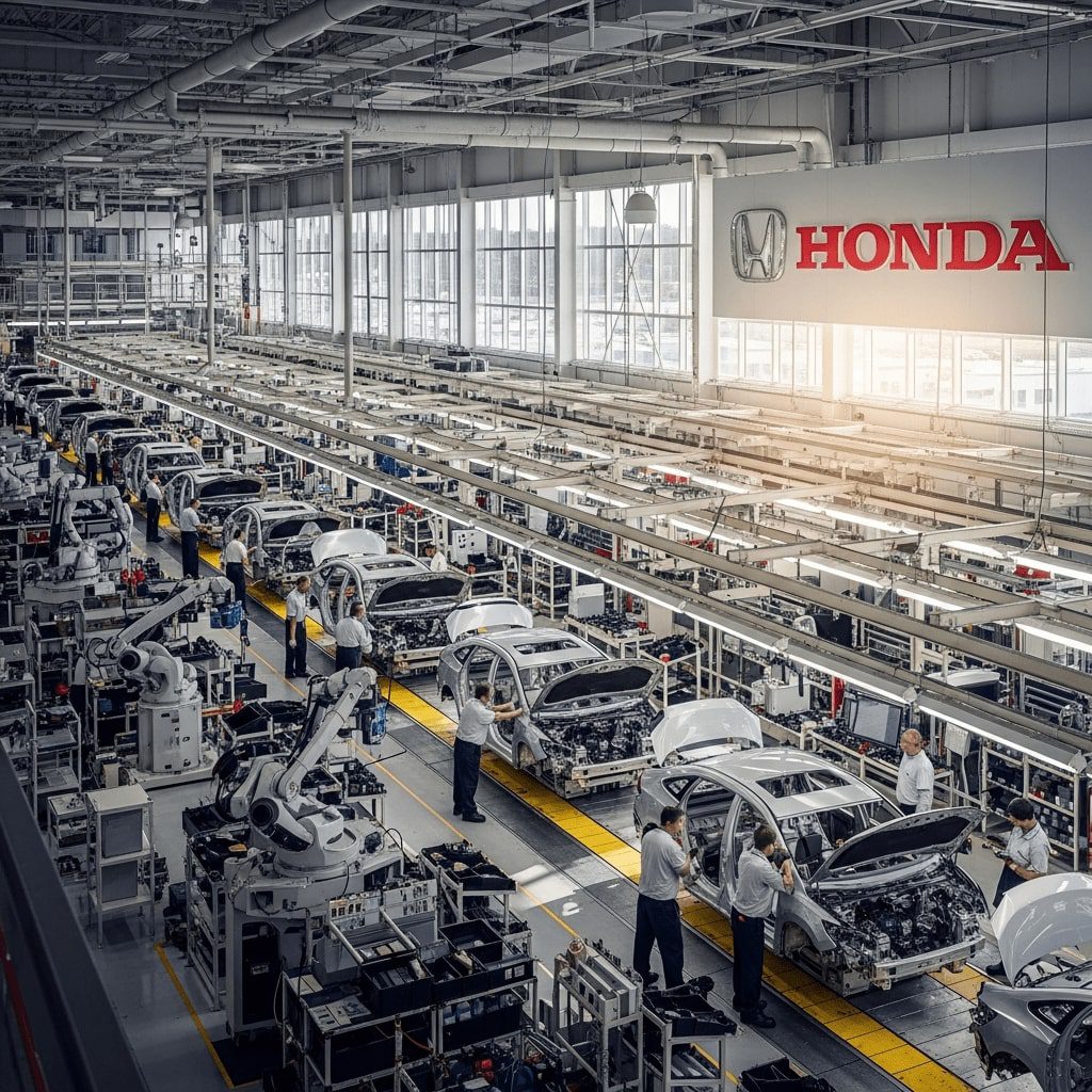 Honda manufacturing plant in Ohio
