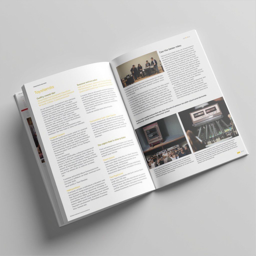 Photo of the owner manual open to the multimedia section